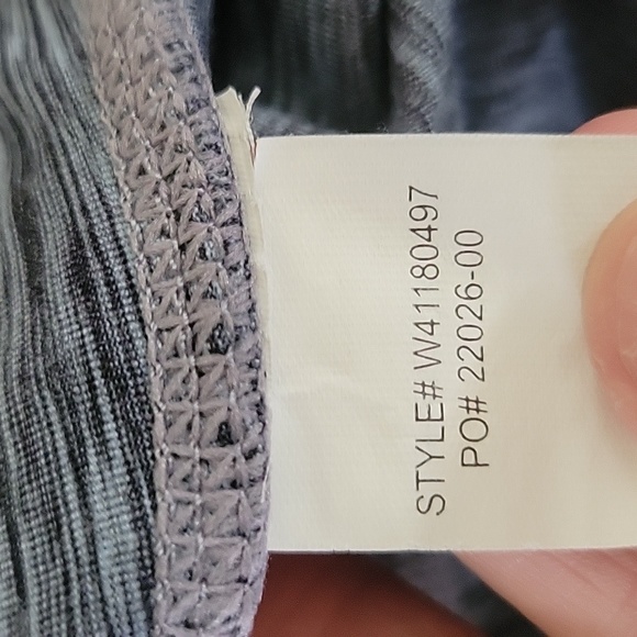 Prana Needra Yoga Capris Leggings Blue Gray Medium - Picture 7 of 7